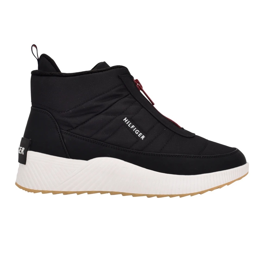 Tommy Hilfiger Jipsun Black Zip Up Sneaker